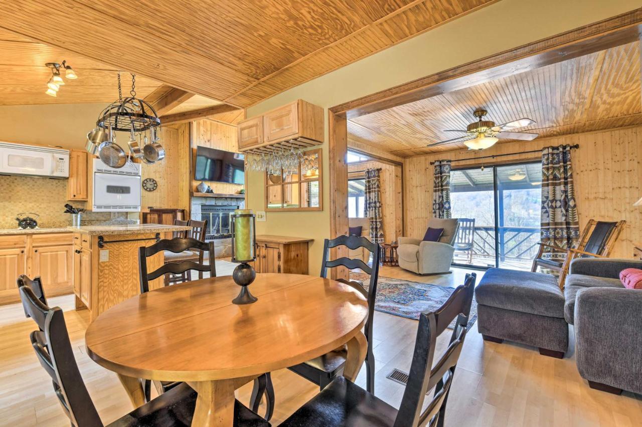 Best Location - Maggie Valley Cabin With Hot Tub! Екстериор снимка